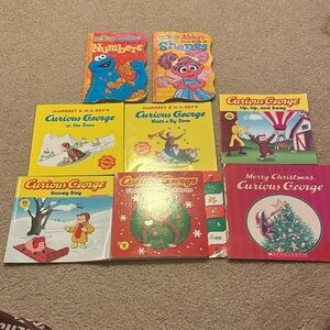 Sesame Street Learning Books - Red, Yellow, Blue